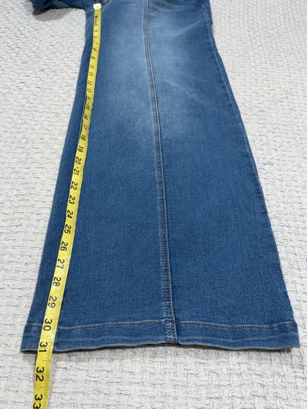 Women’s 1822 Denim Style #CJ32M2447C7 Wide Leg High Waist Pants Jeans  Size 8 - Picture 13 of 14